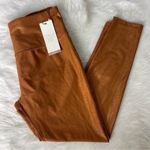 Calia Energize High Rise 7/8 Leggings - Copper Foil - Size Medium NWT